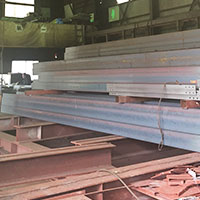 岡崎市のカトニックの鉄骨製造工場